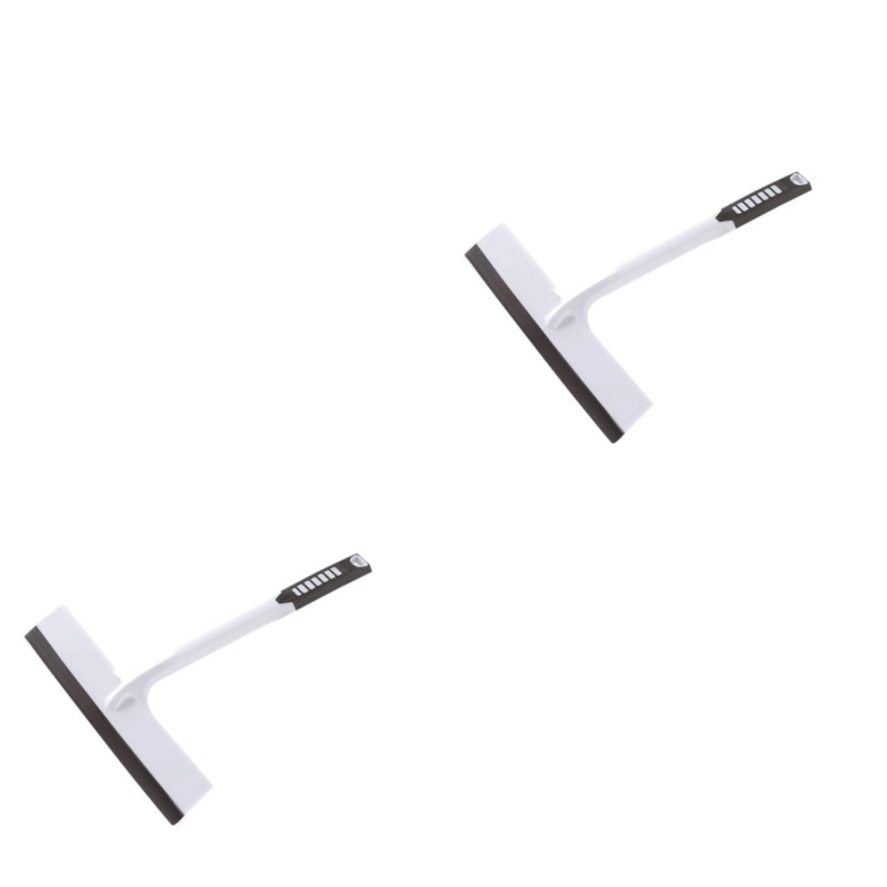 Mobestech 2piezas Rasqueta Limpiacristales Mango Ergonómico para Ventanas y Espejos Herramienta De Limpieza para Hogar y Oficina para Eliminar Agua y Suciedad