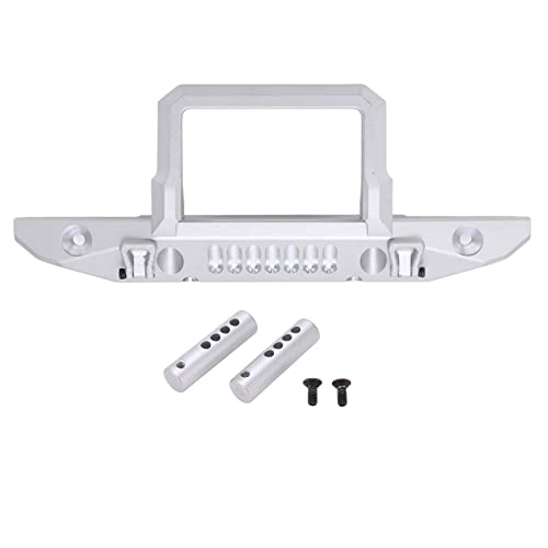 Pare-chocs avant RC en alu anti-casse pour SCX6 JLU Wrangler 1/6