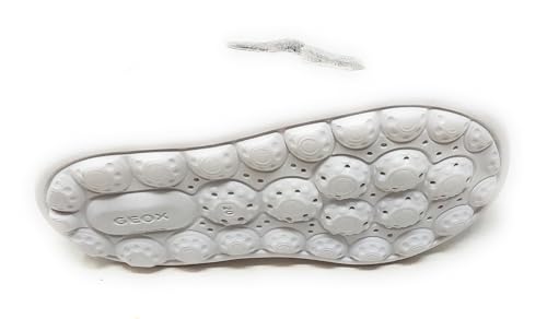 Chaussure blanche enfant Geox cuir de qualité supérieure - 5