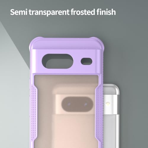 Coque Pixel 8 Google8 GKWS6 G9BQD violette rigide antidérapante - 5