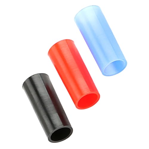 HANABASS 3pcs Silicone Saxophone Neck Rings Flexible Seal Covers for Alto Tenor Saxophones Durable Accessories with Excellent Compression and Noise Resistance