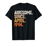 Photo Gallery awesome since april 1994 28th birthday gift 28 year old maglietta Photo Gallery awesome since april 1994 28th birthday gift 28 year old maglietta