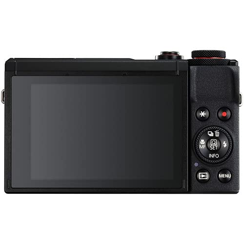 Canon PowerShot G7 X Mark III Digital Camera Bundle | 20.1MP 1-Inch Sensor, 4.2X Optical Zoom, 4K UHD Video, Wi-Fi & Bluetooth | Vlogging & Travel Camera with Bag and 64GB Card: Black