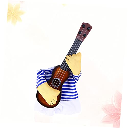 FOMIYES De Guitarra Fantasias De Festa Para Cachorros De Guitarra Para Cães Fantasias De Cachorro Pa