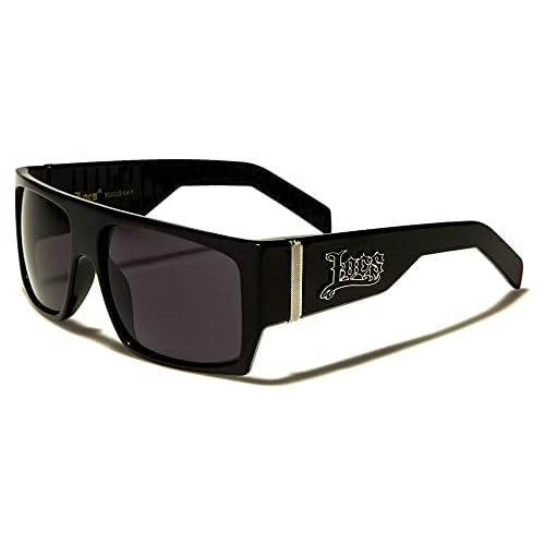 Locs 8LOC91010 Sonnenbrille Hypster Urban Poker Rapper, Mode für Damen und Herren