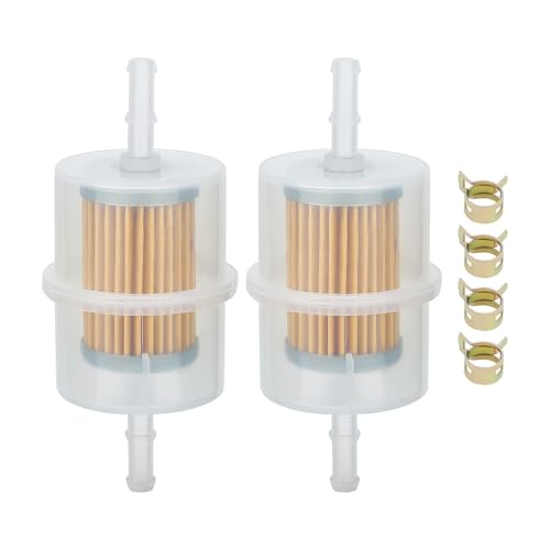 HIPA 24 050 13-S Fuel Filter 15 Micron for Kohler CH20S - CH25S CH670S CH730S - CH750S LH640S LH685S LH690S LH750S LH755S SV720S to SV740S 2Pack