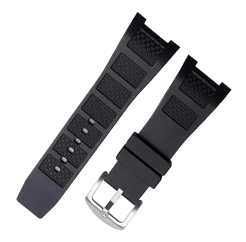 Bracelet silicone étanche 30mm encoche 16mm caoutchouc résistant homme