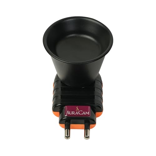 Metal Electric Kapoor Dani Stand | Camphor Burner | Diffuser for Great Fragrance | Electric Direct Plug-in Diffuser | Dhoop Dani Incense Burner | Kapoordani (Pack of 1)