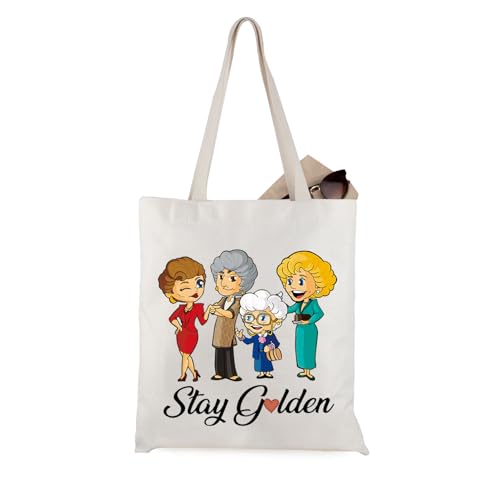 Bolso Tote Dorado Inspirado en Show de TV