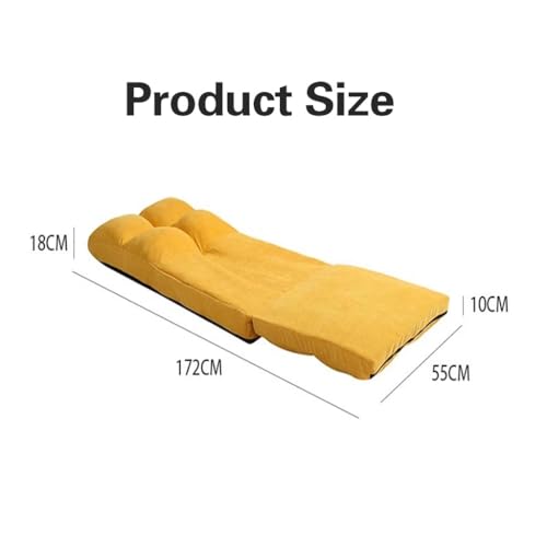 Fauteuil de sol pliable réglable contre le mal de dos en lecture