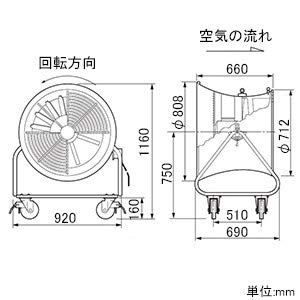 Amazon | スイデン(suiden) 送排風機 φ600×9枚 三相200V SJF-600A-3 Amazon | スイデン(suiden) 送排風機 φ600×9枚 三相200V SJF-600A-3