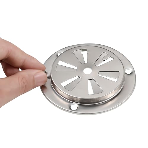 Ventilación para ahumador de acero inoxidable miniatura 4