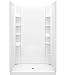 STERLING, a KOHLER Company 72320100-96 Store+ 48 In W. x 34 In. L x 72-1/2 In. H Shower, Biscuit,