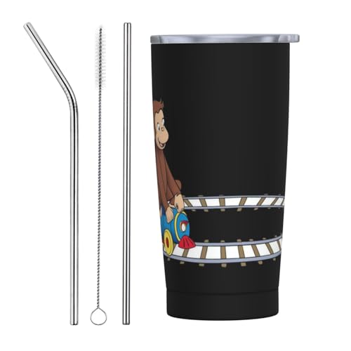 ̃W[W (2) ^u[Rbv ^fM_uEH[600mlSUS304HiO[hXeX t^tR[q[Jbv ԗp ۗEۉ Rh~XeXRbv Straw Three-piece Set