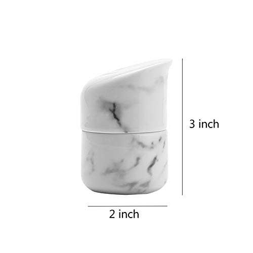 Set of 2 Nordic Creative Toothpick Holder Toothpick Box, Cute Porcelain Toothpick Dispenser with Lid.