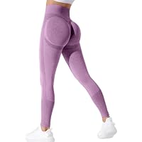 Neteson Mallas Deporte Mujer Push Up Cintura Alta Pantalones de