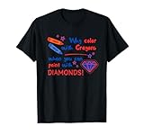 Creative Colorful Crayon Artwork Diamonds Fun