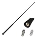 tomzz Audio 1200-014 Tige de Remplacement de Tige d'antenne de Voiture 41cm m5/6 Compatible avec VW Golf Polo Passat Opel Astra Corsa Audi Dacia Hyundai i10 i20 i30 Toyota Yaris Renault Clio Twingo