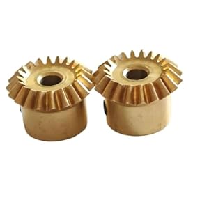 Mfupr Mosiężna Przekładnia Stożkowa 90 Stopni 2szt