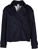 drykorn jacke kurzer, kastiger Schnitt Drykorn Damen Jacke Mill in Dunkelblau 4 / L