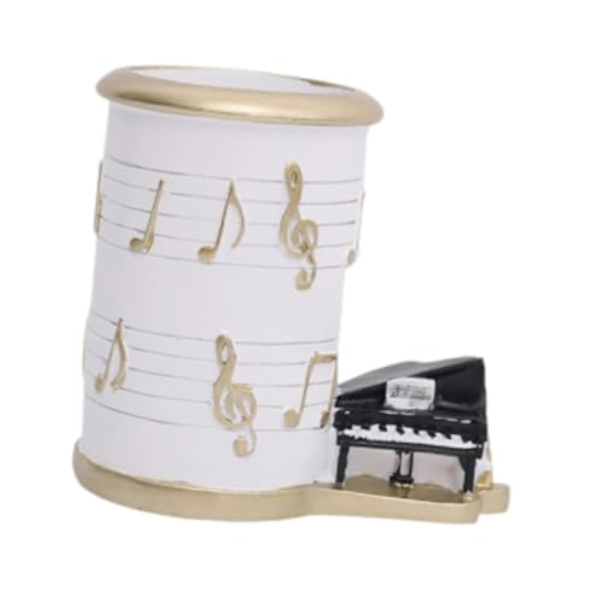 Makeup Brush Organizer Note Line Home Decor Gold