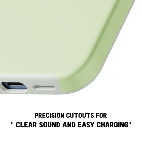 Image of Kratos Soft Silicone Case Cover Compatible with iPhone 16 - Everyday Comfort Protection, Wireless Magnetic Charging Case with Raised Edge Camera & Screen Protection, Shock-Resistant Design