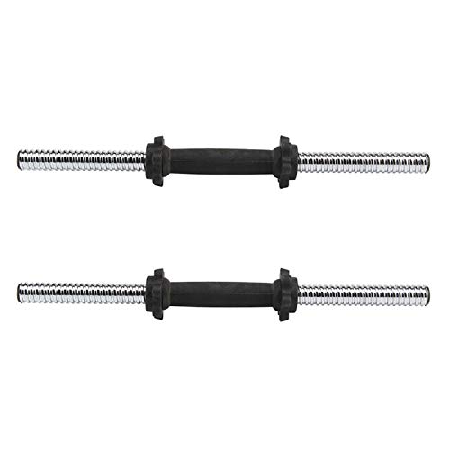 Youyijia Dumbbell Bar Pair 48cm Universal Dumbbell Set Adjustable Barbell Lifting Steel Dumbell Bar for Strength Training Workout Home Gym Fitness