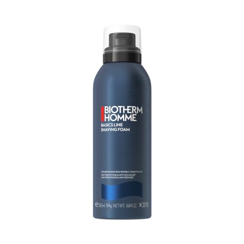 Biotherm Homme, Basic Line Mousse de Rasage, Prévient les Brûlures