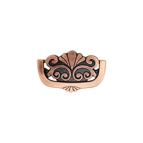 Image of Sainath Zinc Alloy Copper Antique Finish Drawer Cabinet Kadi Kundi Knob Pull Handle Set, Pack of 4 PCs