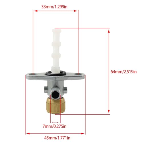 Robinet d'essence pour Junior 65 1998-2019 - Valve de réservoir - 3