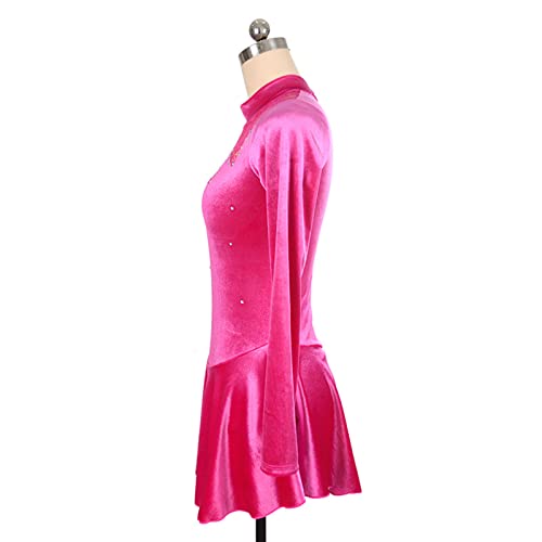 Vestidos De Patinação Artística, Traje De Dança De Balé Profissional De Manga Comprida De Veludo Par