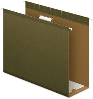 Pendaflex PFX4152X4 - Extra Capacity Reinforced Hanging File Folders with Box Bottom