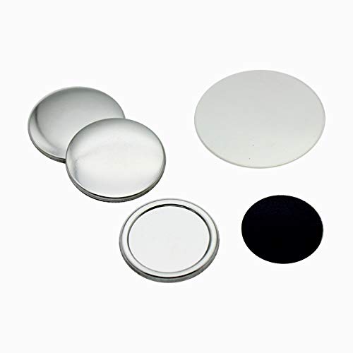 ChiButtons 37mm Rubber Magnet Button Parts [Metric System] (100 Sets)