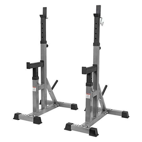 Valor Fitness BD-2 Independent Bench Press Stands with Adjustable Uprights and Safety Catches