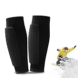 Matérpiau :Fabriqué en tissu lycra doux et respirant, haute élasticité et grand confort. La bande de silicone à l'ouverture supérieure peut empêcher le manchon de compression du mollet de glisser