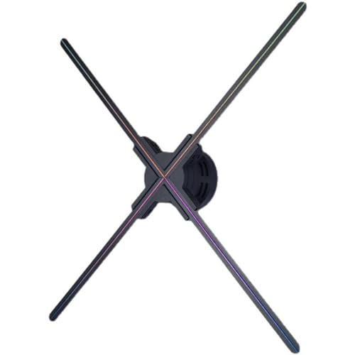 Ventilateur d'hologramme 3D publicitaire 672 LED avec angle vision 178°