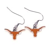 TEXAS LONGHORNS OFFICIAL LOGO EARRINGS