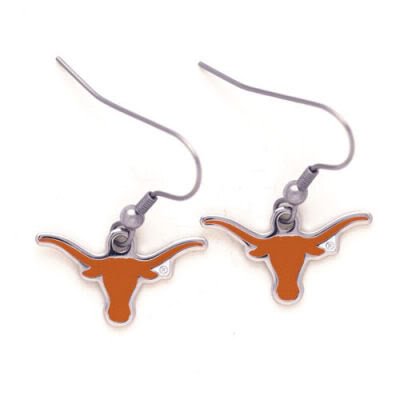 TEXAS LONGHORNS OFFICIAL LOGO EARRINGS