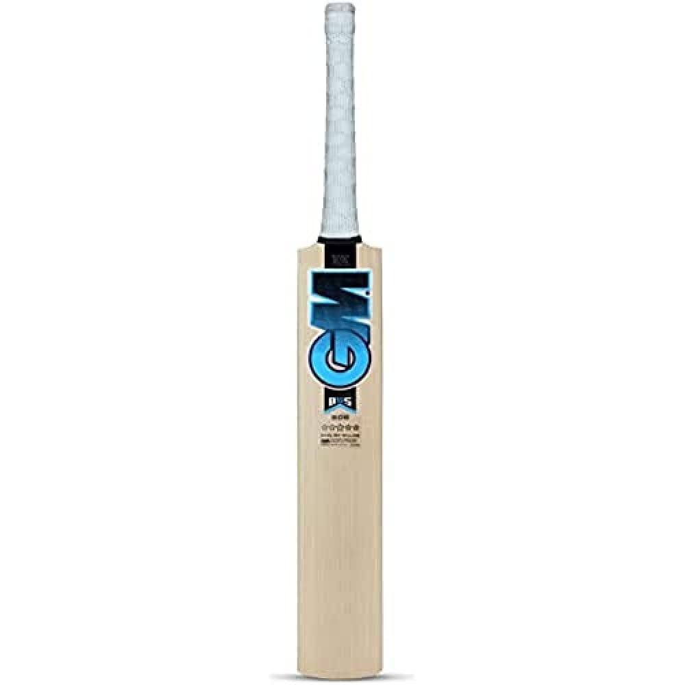 GM Diamond 808 English Willow Professional Cricket Bat with Cover | Full size | Ready to Play | Lightweight |Short handle