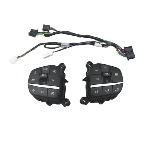 Touches Remplacement H1BT-9E740-DB pour Résoudre Panne Régulateur Volant