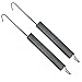 2 Pack 154430501 Replacement dishwasher door spring fit for Frigi-dair* Ken-mor* Kelvi-nato* dishwasher, spring replaces part 154345901 1014399 AP3363442 154226001 154226002