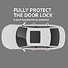 4pcs Car Styling Door Lock Cover for Hyundai Tucson,Stainless Steel Car Door Lock Cover Protection Guard Auto Accessories #4