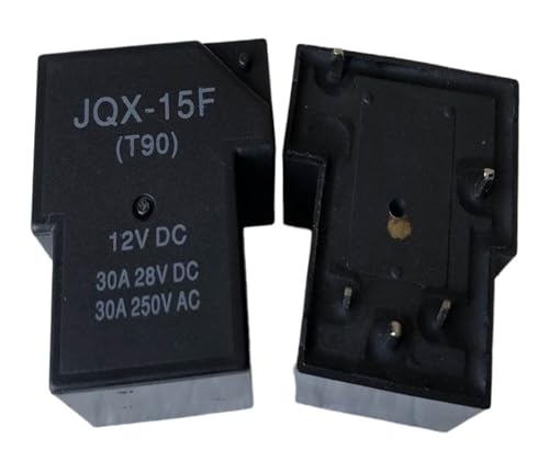 Relais de puissance 12V 30A JQX-15F commutateur T90-1B-5P à 5 broches