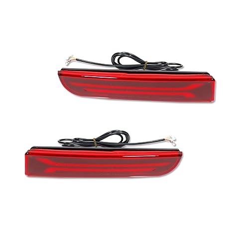 Luces reflectoras de parachoques con freno antiniebla para Mitsubishi Lancer Evo X 2008-2017