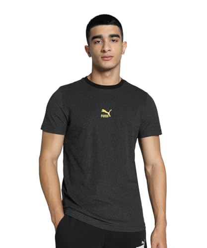 Image of Puma Men's Solid Slim Fit T-Shirt