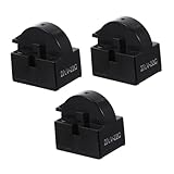 NUOBESTY 3 Stück Teiliges Kühlschrank Starterrelais Pin Ptc Starter für Kühlschrank und Gefrierschrank Ersatzteil für Stabile und Einfache Installation