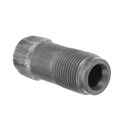 MUCKLILY Jack Oil Pump Oil Pump Parts Hydraulic Cylinder Piston Plunger Cylinder Piston Plunger Parts Thread Oil Pump Oil Pump Body Horizontal Cylinder Piston Plunger Steel Silver