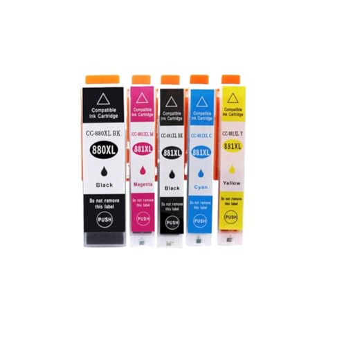 Cartouche PGI880 CLI881 XXL noire pour remplacer vos encres vides sur TS8180 TS8280