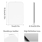 Zoom IMG-1 1 pezzo specchio pieghevole bianco Zoom IMG-1 1 pezzo specchio pieghevole bianco