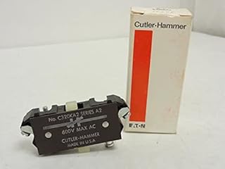 Cutler-Hammer C320KA2; Aux. Contact Block; 1-NC; 600V; Ser: A2